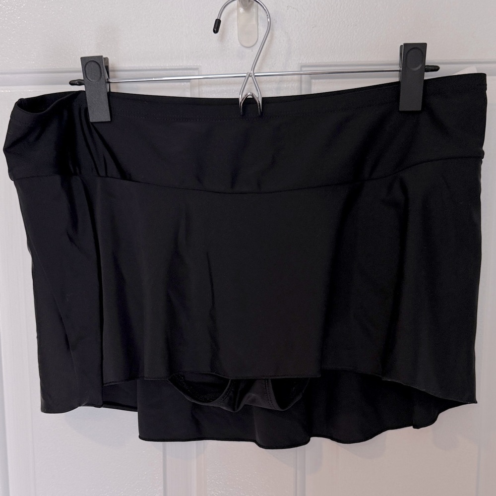 Motherhood: Maternity Swim Skirt - Black